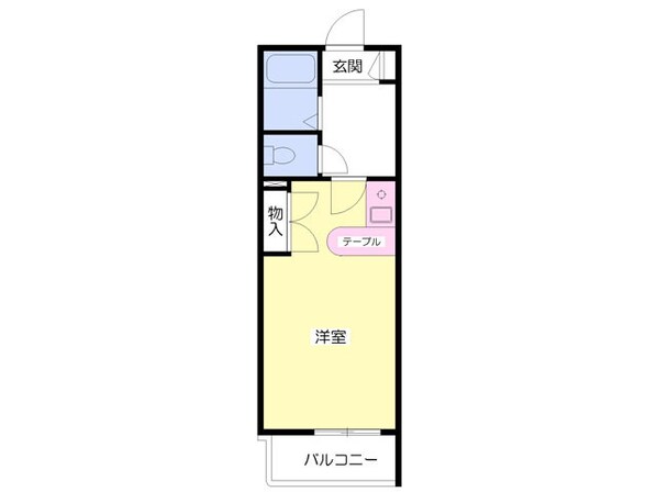 シャリオ駒込の物件間取画像